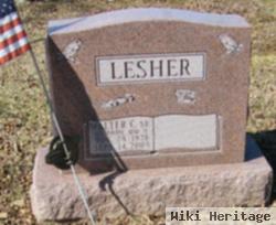 Walter C Lesher