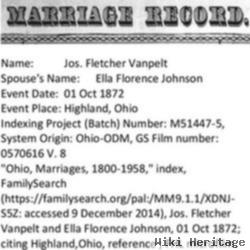 Joseph Fletcher "j. Fletcher" Vanpelt