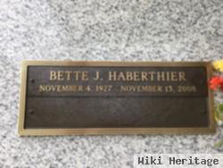 Bette Jane Strotman Haberthier