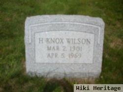 Harvey Knox Wilson