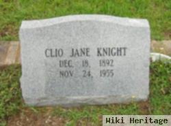 Clio Jane Ellzey Knight