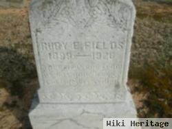 Ruby E. Fields