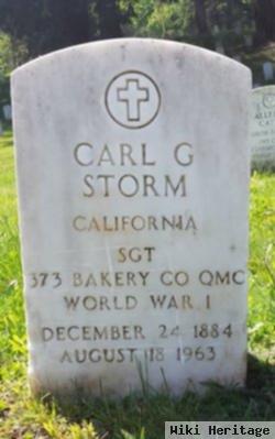 Carl G. Storm