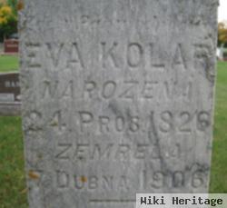 Eva Hoffhanzel Kolars