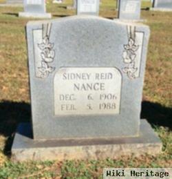 Sidney Reid Nance