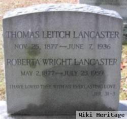 Thomas Leitch Lancaster