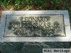 Leonard Kolesinskas, Jr