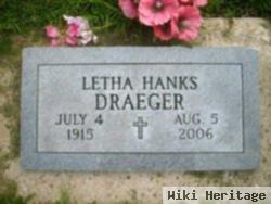 Letha Faye Hanks Draeger