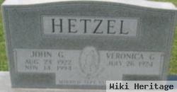 Veronica G Hetzel