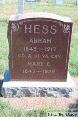 Sgt Abram Hess