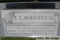 Elmer Gilmore Mcwhirter, Sr