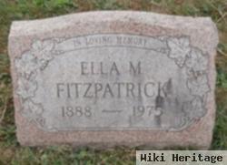 Ella M Fitzpatrick