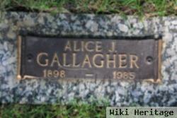 Alice J Gallagher