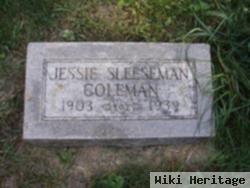 Jessie Lee Sleeseman Coleman