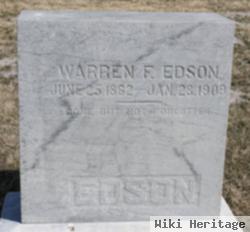 Warren F. Edson