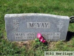 Mary Ann Tikal Mcvay