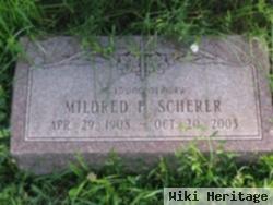 Mildred F Scherer