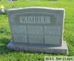 Harry A Kimble