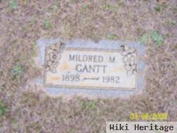 Mildred M Gantt