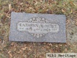 Kathryn W. Hoyt