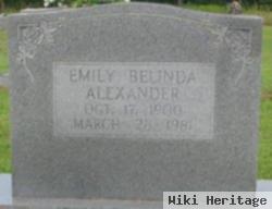 Emily Belinda Alexander