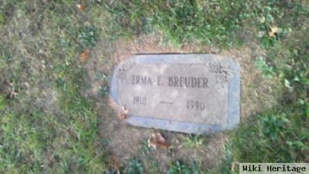 Erma E Breuder