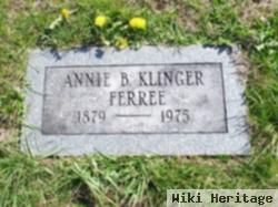 Annie B Klinger Ferree