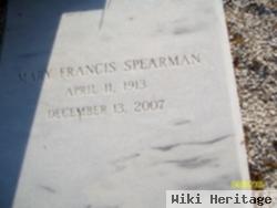 Mary Francis Spearman