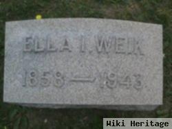 Ella I Weik