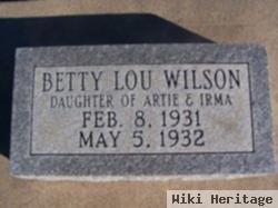 Betty Lou Wilson