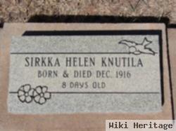 Sirkka Helen Knutila