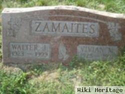 Walter J Zamaites