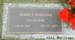 Sgt James D. Gardner