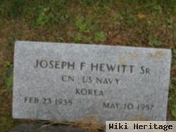 Joseph F Hewitt