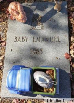 Infant Son Emanuel