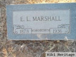 Elzie Lawrence "e.l." Marshall