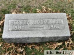 Bertha Knofler Mcmillan