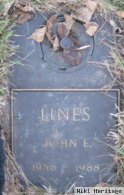 John E Lines