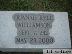 Quanah Kyle Williamson