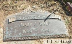 Mary J Walp