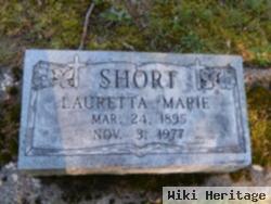 Lauretta Marie Eiler Short