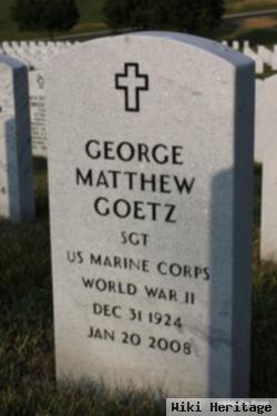 George Matthew Goetz