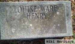 Louise Ware Henry