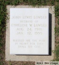 John Lewis Lowder