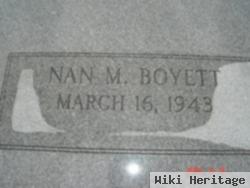 Nan M. Boyett