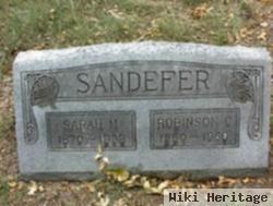 Sarah Melvina Eason Sandefer