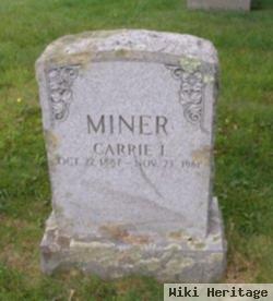Carrie I. Miner