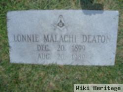 Lonnie Malachi Deaton