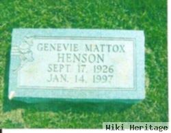 Genevie Mattox Henson