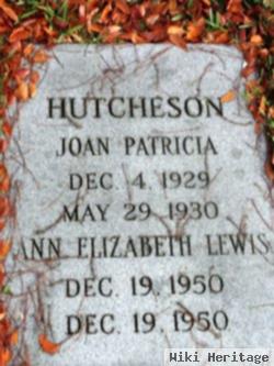 Ann Elizabeth Lewis Hutcheson